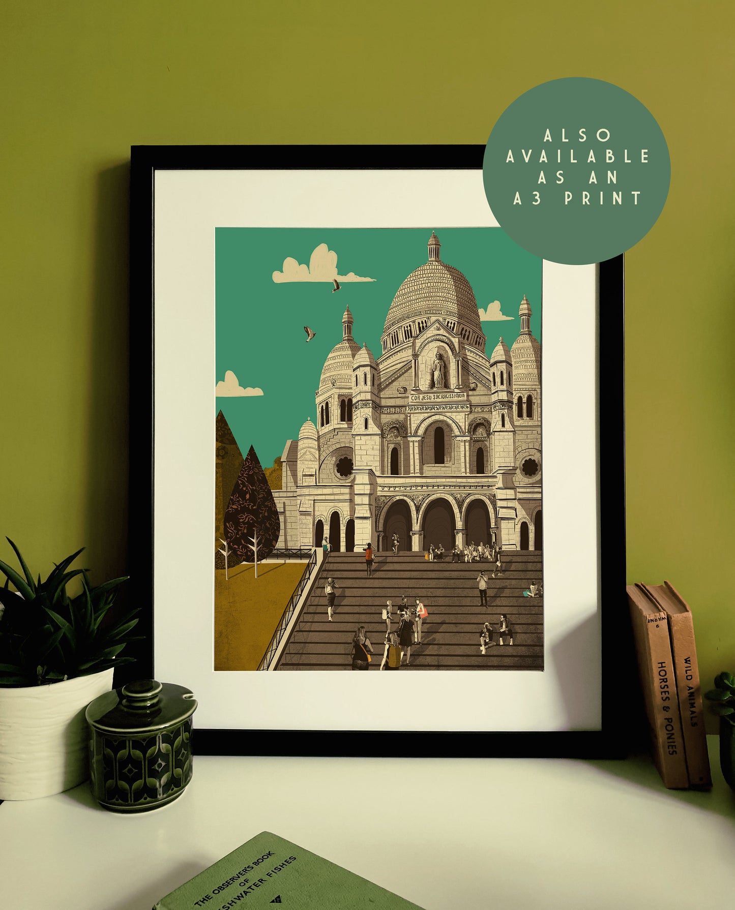 Paris Sacré-Cœur Basilica Card