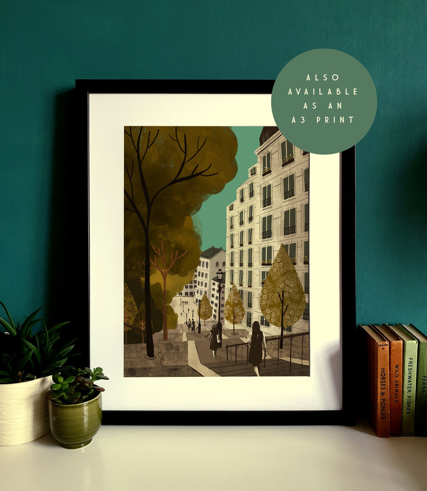 Paris Steps to Montmartre Card