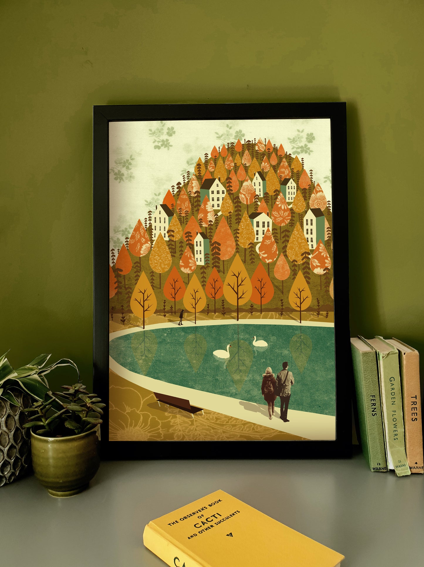 Portishead Lake Ground A3 Print