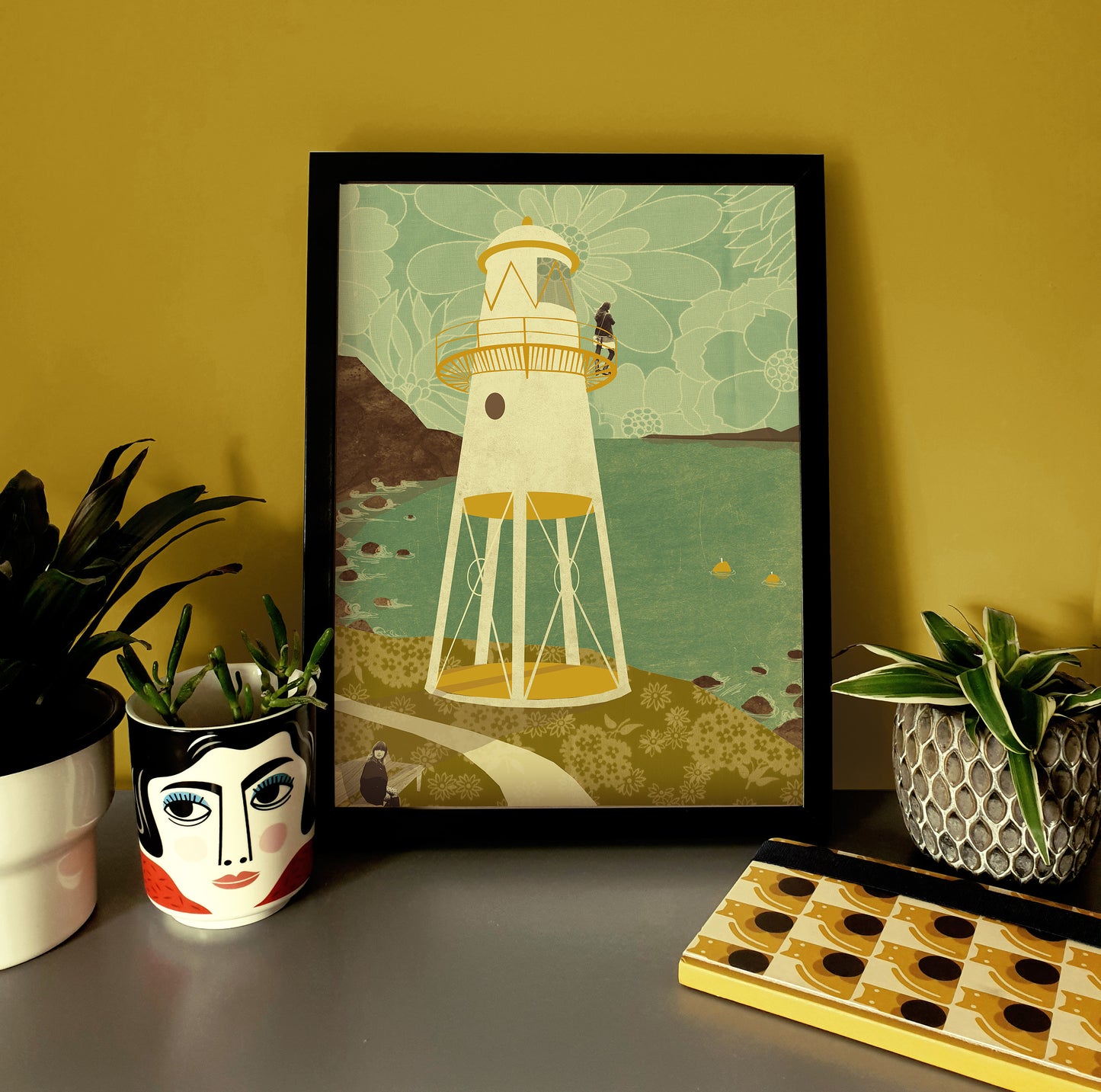 Portishead Black Nore Lighthouse A3 Print