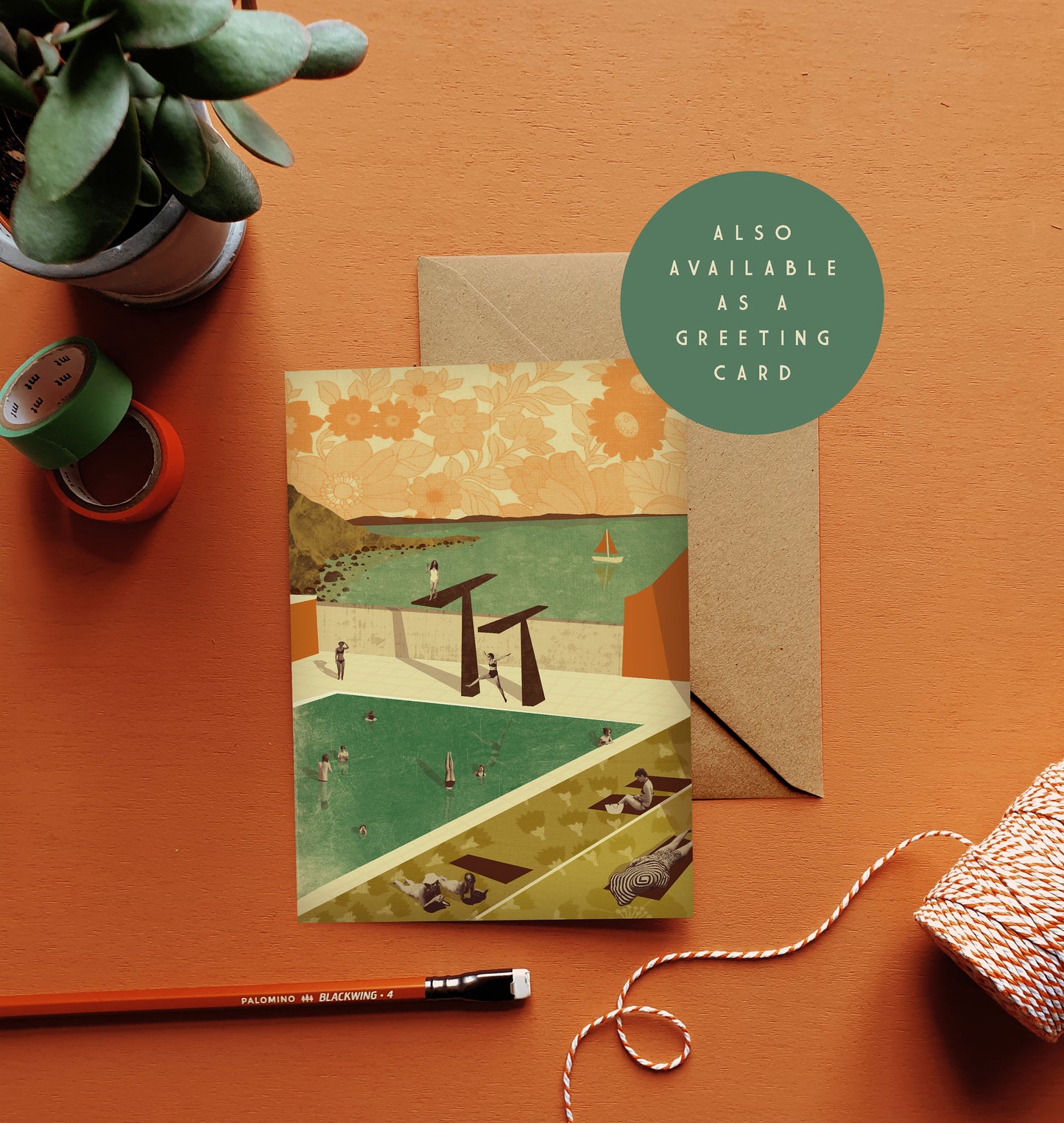 Portishead Lido A3 | A2 Print