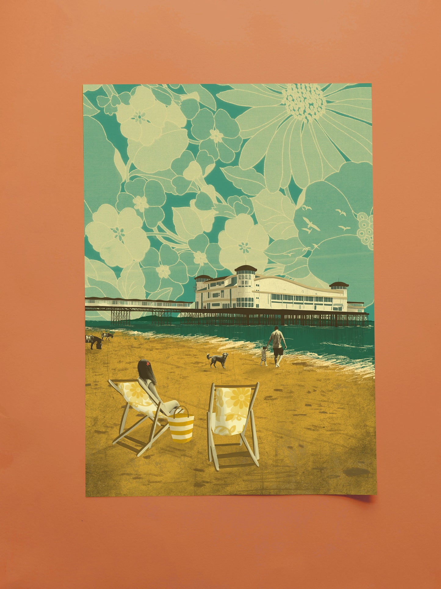 Weston-Super-Mare Grand Pier A3 Print