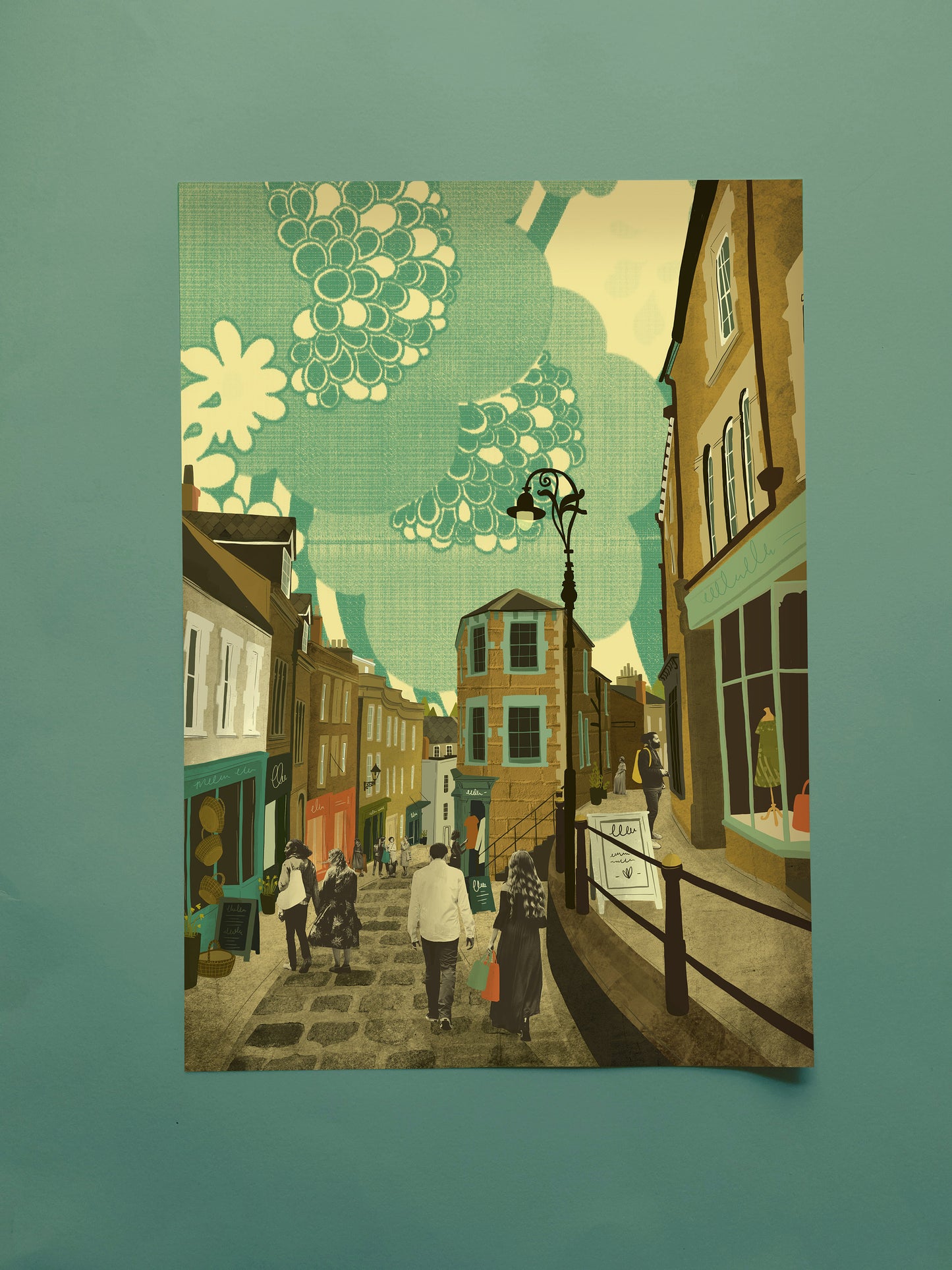 Frome Catherine Hill A3 Print