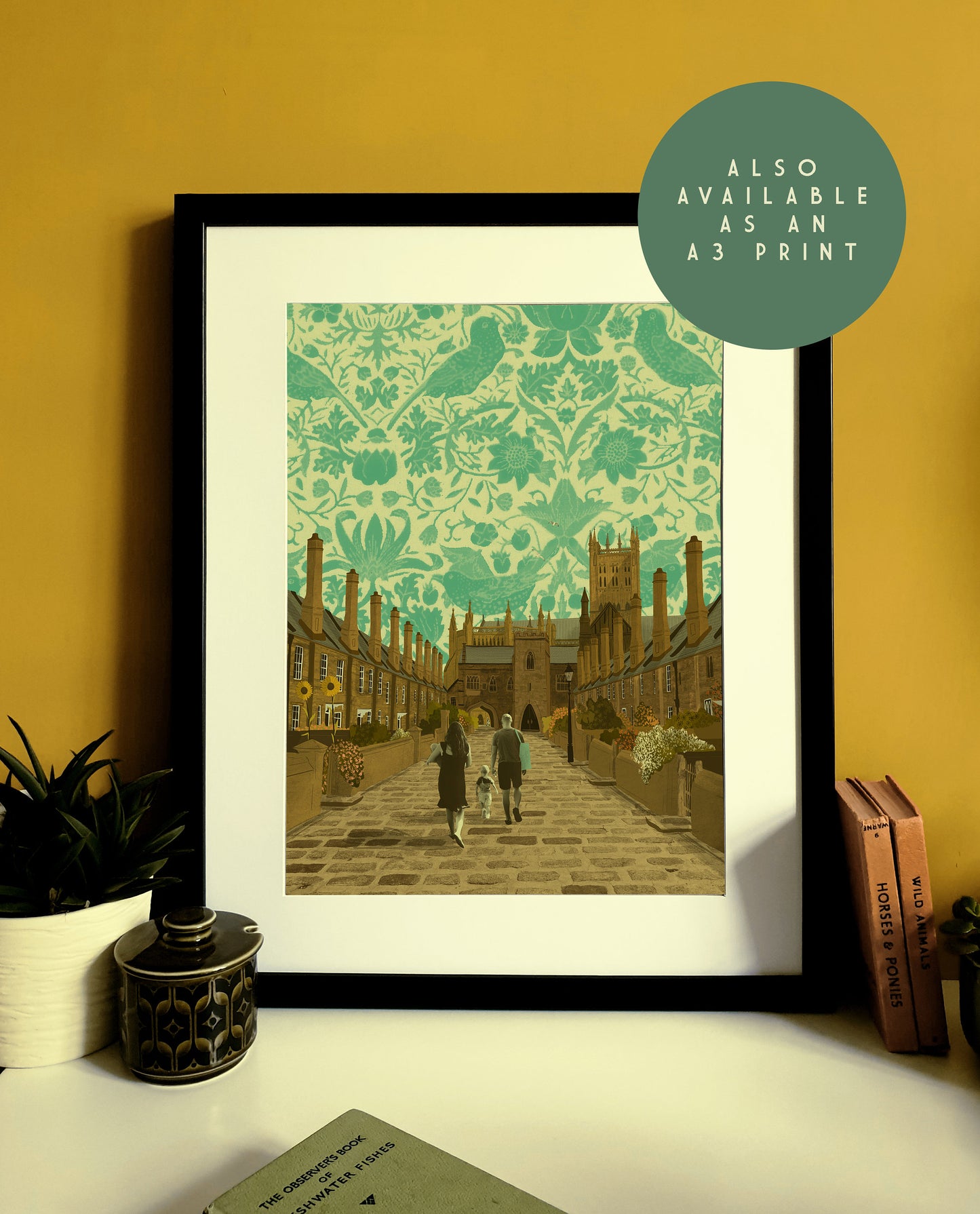 Wells Vicar's Close Card