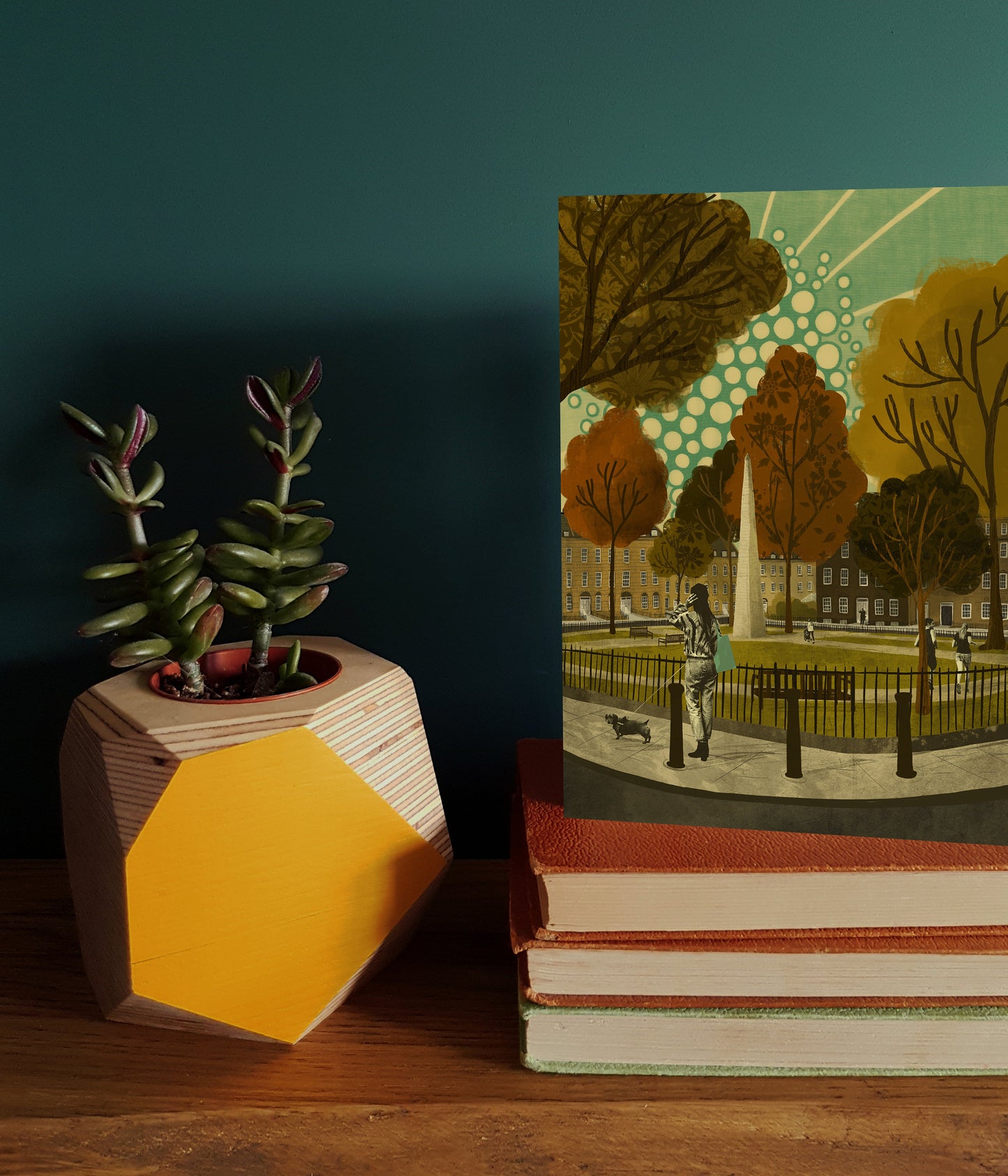 Bath Queen Square Card