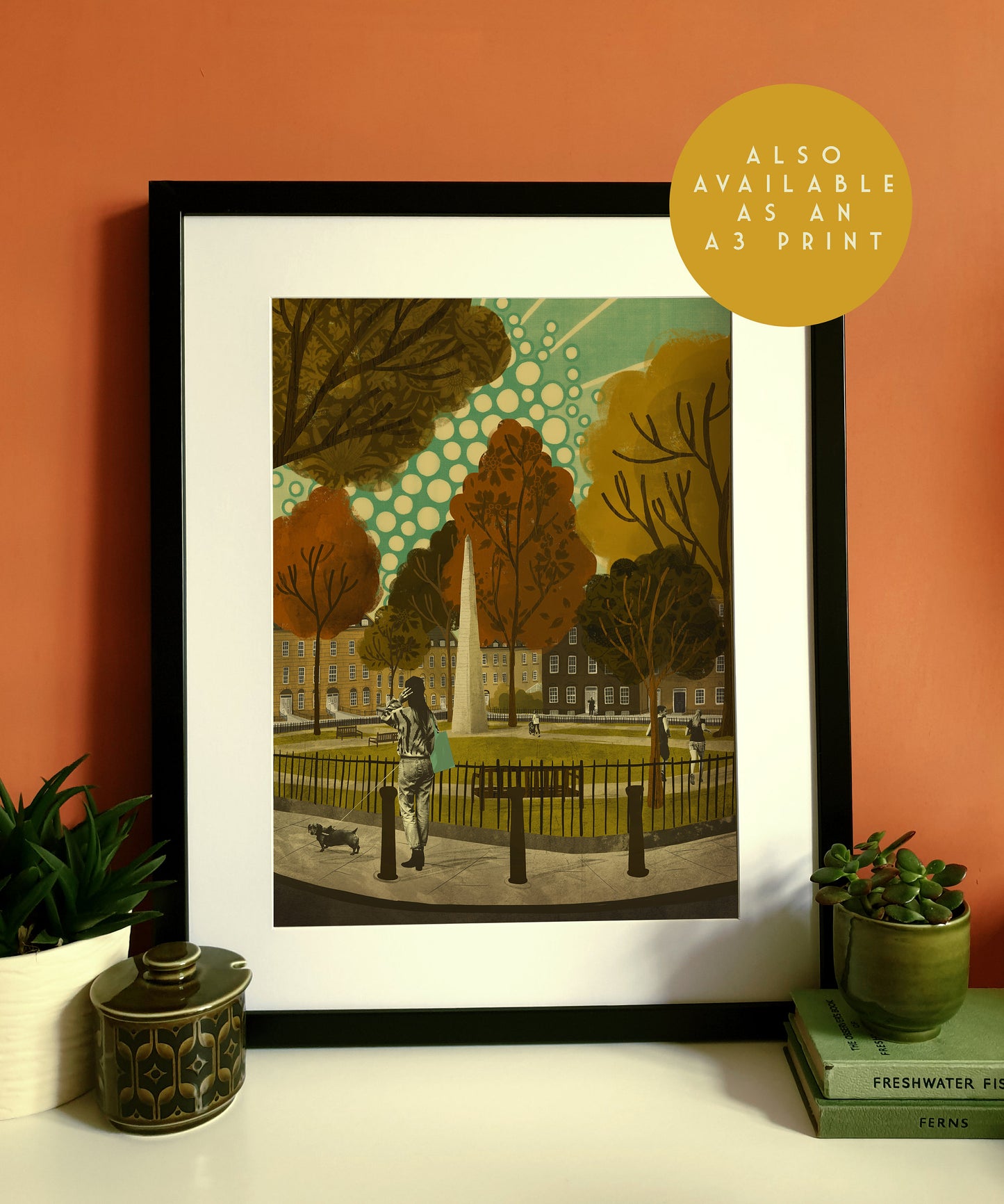 Bath Queen Square Card