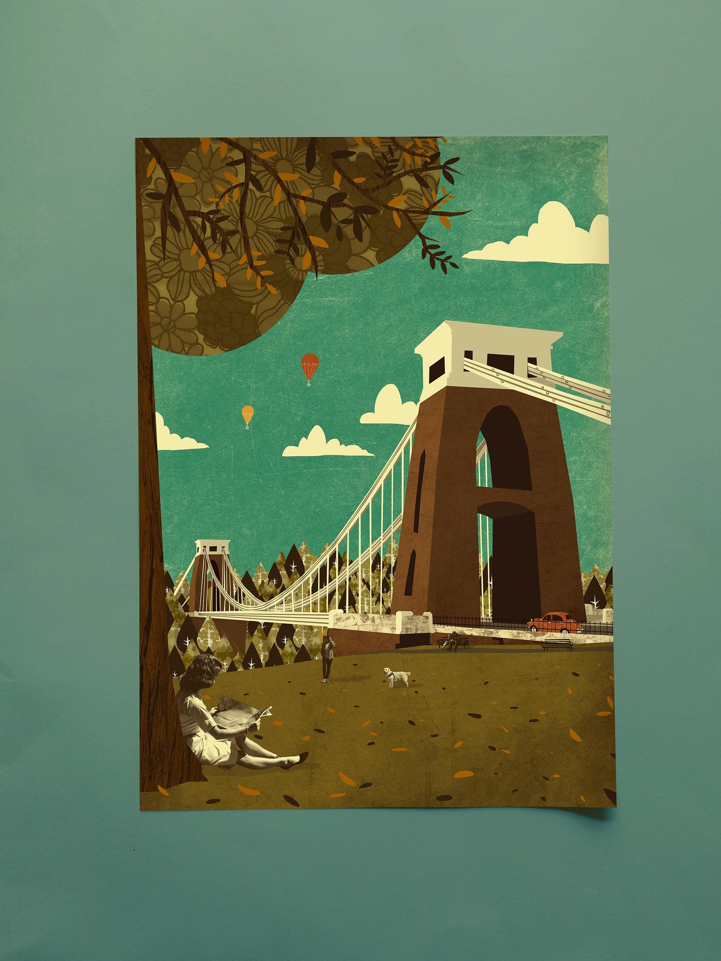 Bristol Clifton Suspension Bridge View A3 | A2 Print
