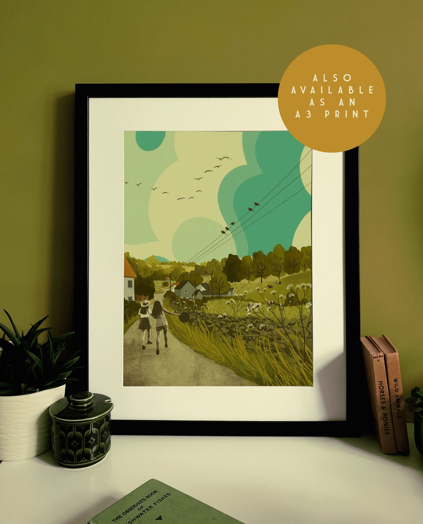 Priddy Mendip Hills Card