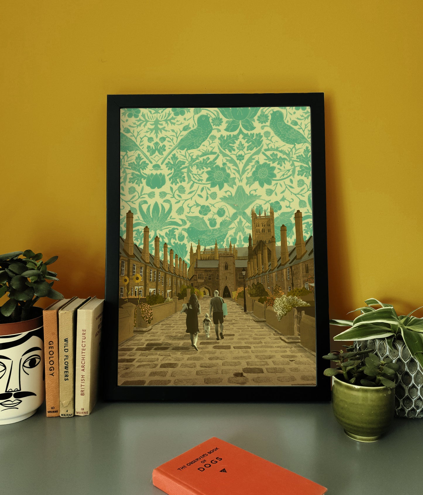 Wells Vicar's Close A3 Print