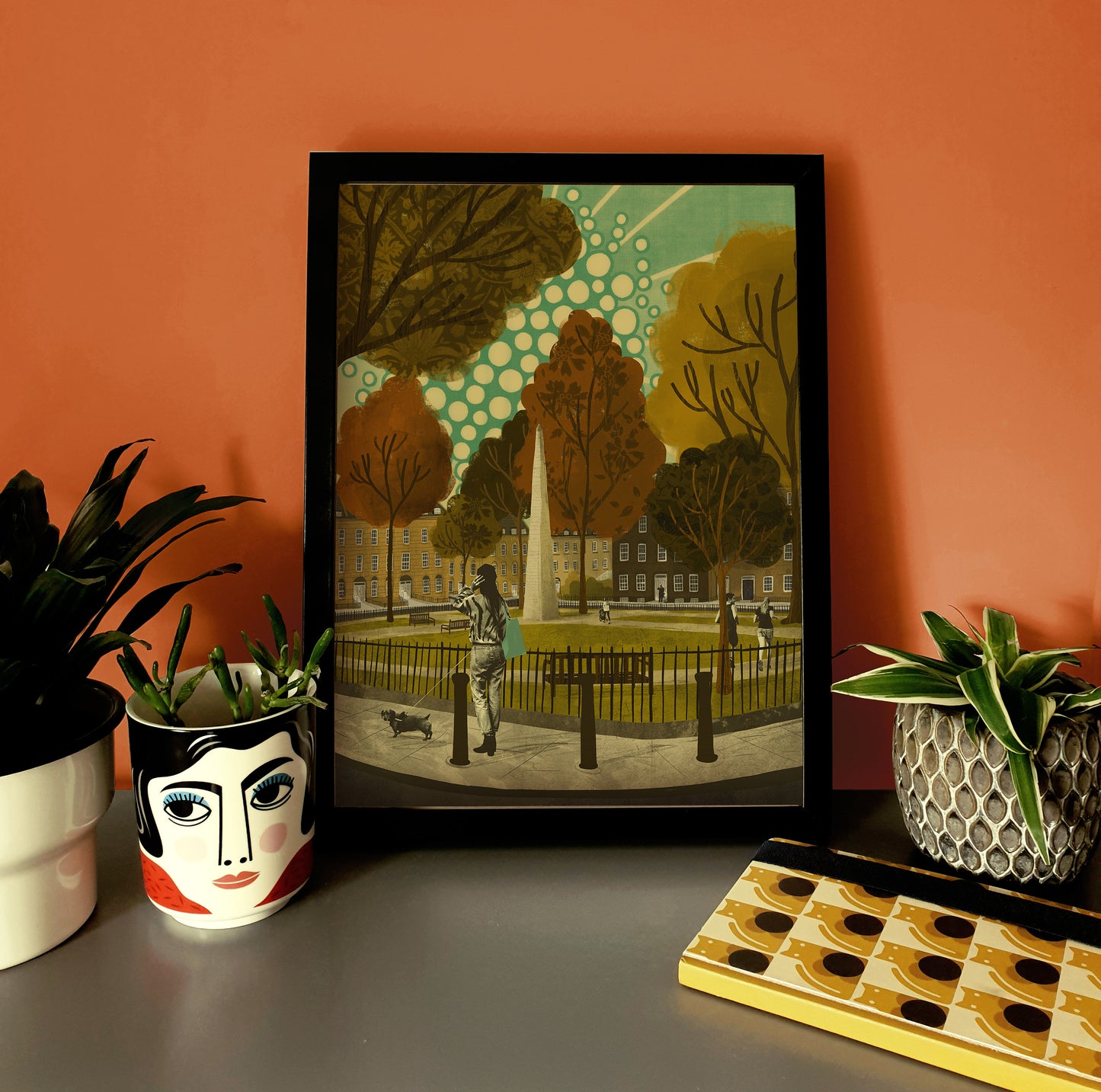 Bath Queen Square A3 Print
