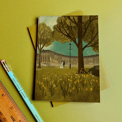 Bath Royal Crescent A6 Notebook