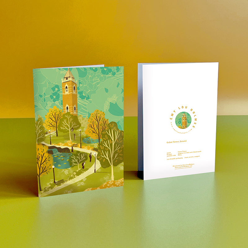 Bristol Cabot Tower Card
