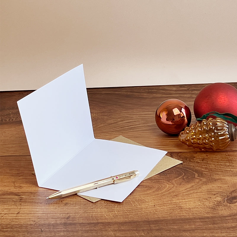 Christmas Clevedon Beach Card