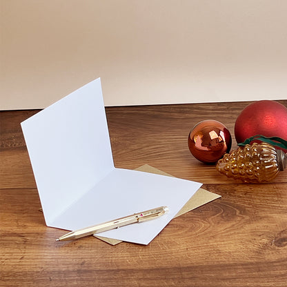 Christmas Clevedon Beach Card