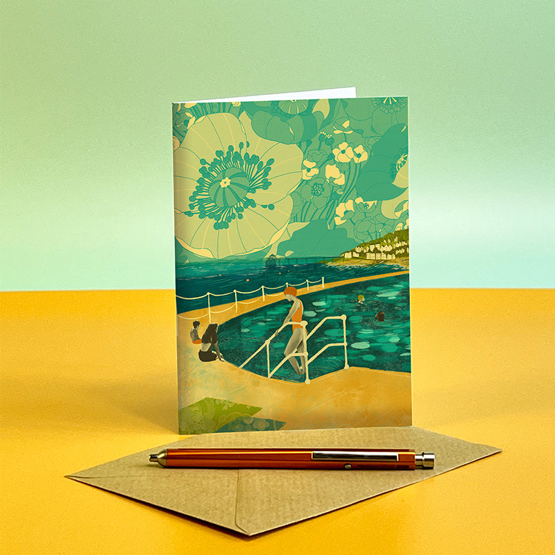 Clevedon Marine Lake Card