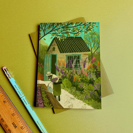 Cottage Garden A6 Notebook