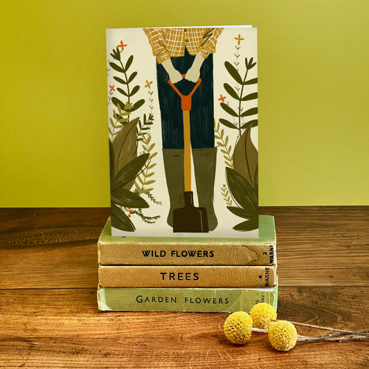 Gardener Man Card
