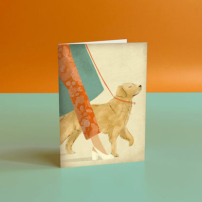 Labrador Dog Card