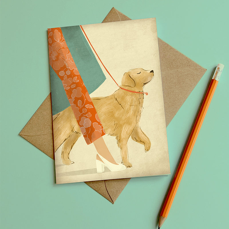 Labrador Dog Card