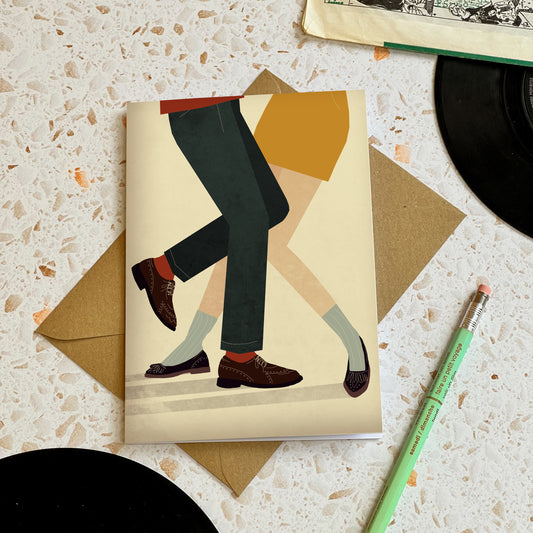 Northern Soul Couple Card