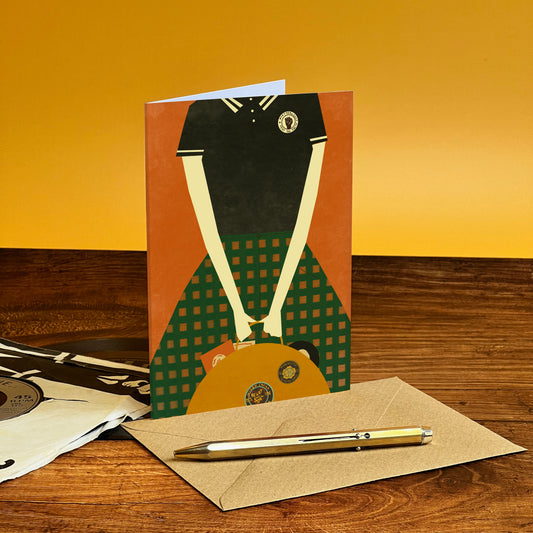Northern Soul Girl Card