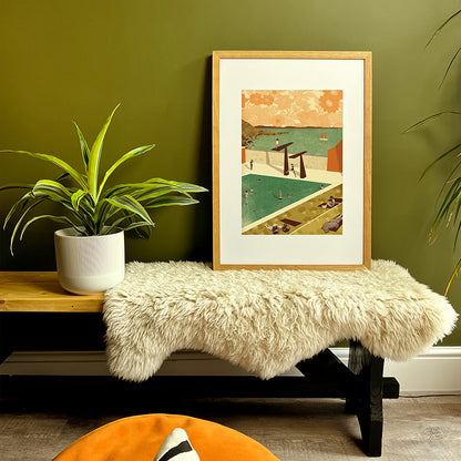 Portishead Lido A3 | A2 Print