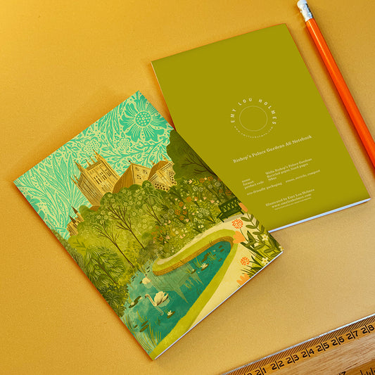 Wells Bishop's Palace Gardens A6 Notebook