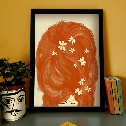 Ginger Beehive A3 Print