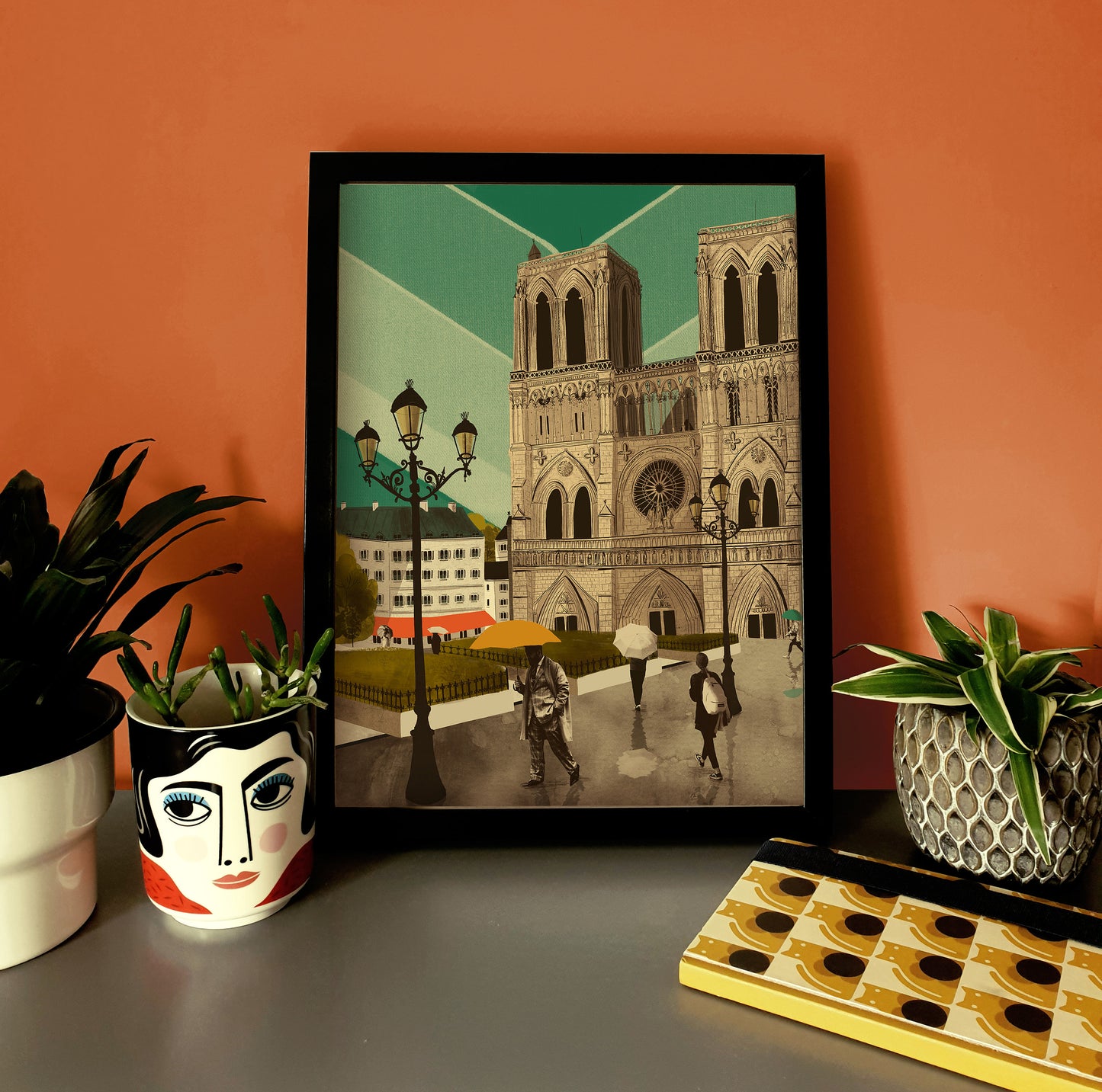 Paris Notre Dame A3 Print